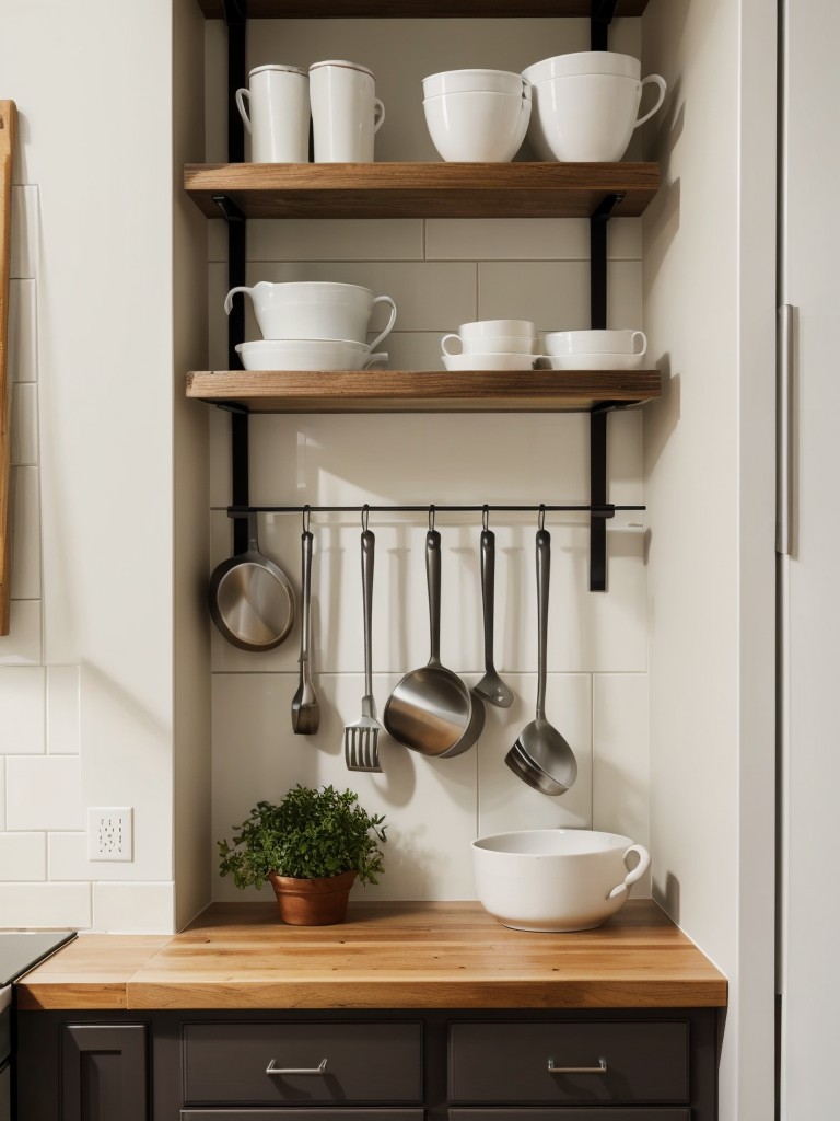 incorporating-hanging-pot-racks-to-free-up-cabinet-space-small-apartment-kitchens