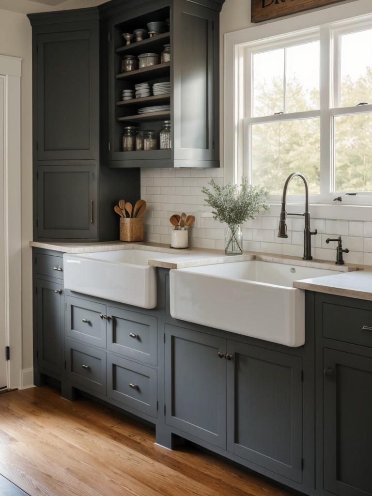 transitional-kitchen-design-blending-traditional-modern-elements-incorporating-shaker-style-cabinets-farmhouse-sink-mix-modern-vintage-accessories