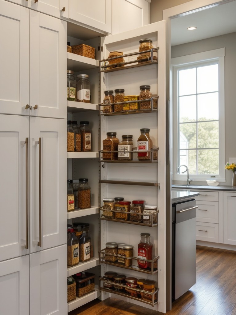 install-pull-out-pantry-narrow-floor-to-ceiling-spice-rack-to-make-most-narrow-spaces-between-appliances-walls