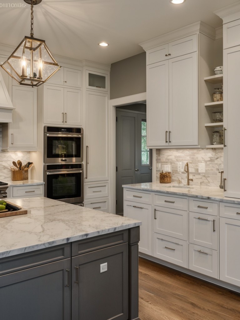 transitional-kitchen-ideas-blending-traditional-modern-styles-combining-classic-white-cabinetry-contemporary-lighting-fixtures-incorporating-mixed-met