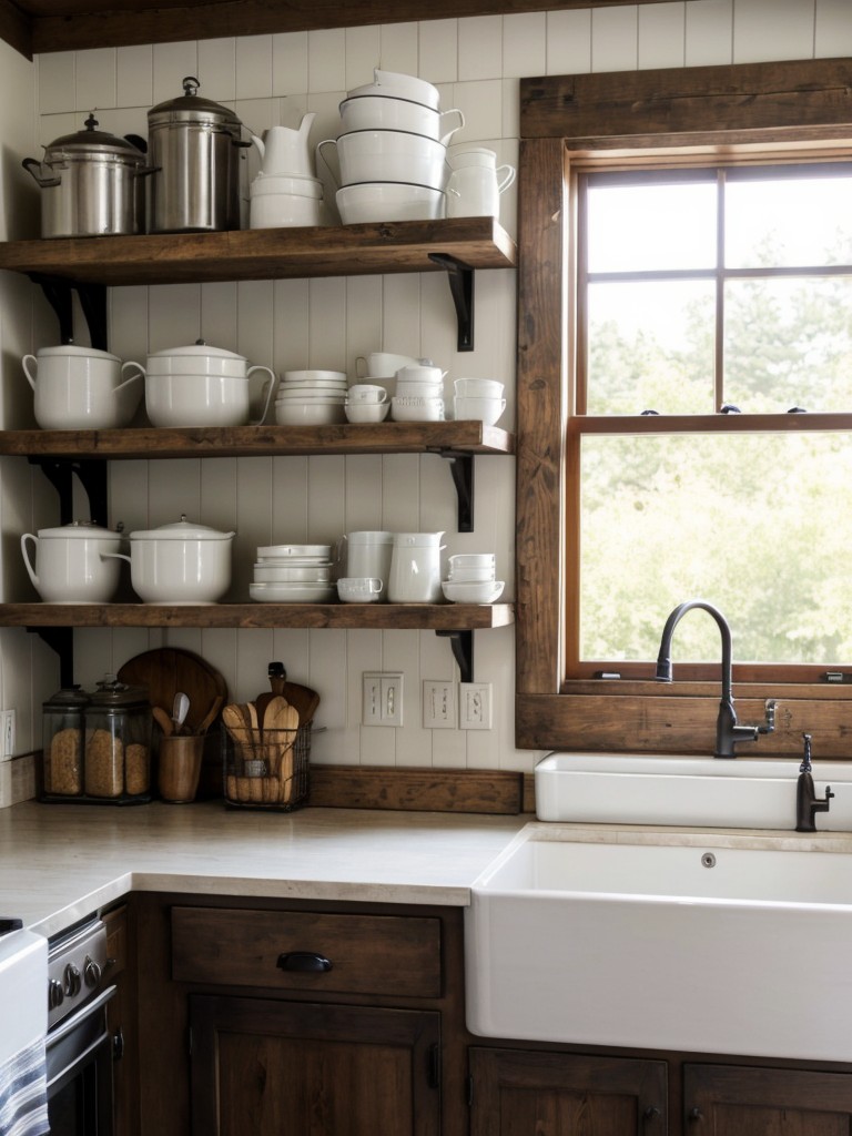 farmhouse-kitchen-design-ideas-farmhouse-sink-open-shelving-vintage-inspired-appliances-charming-rustic-look
