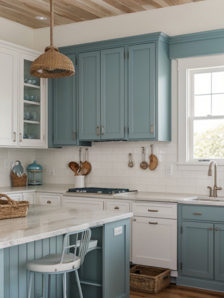coastal-kitchen-ideas-fresh-airy-feel-coastal-inspired-colors-nautical-accents-like-seashells-rope-details