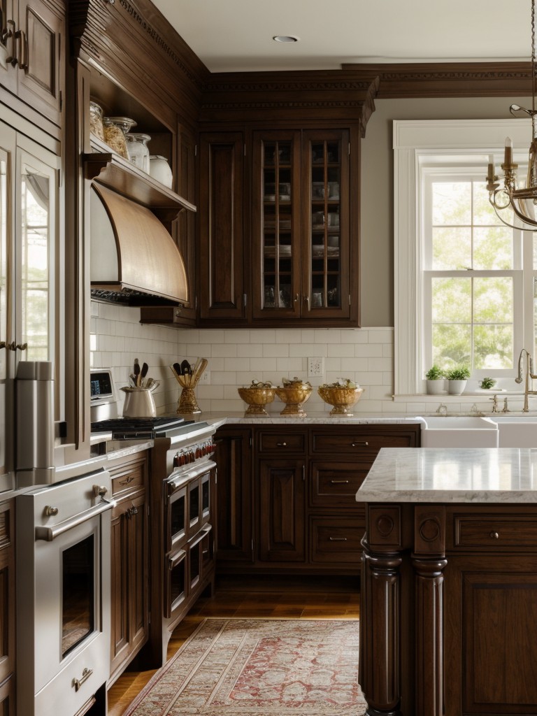 traditional-kitchen-ideas-classic-cabinetry-ornate-details-timeless-aesthetic
