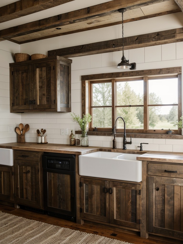 farmhouse-kitchen-ideas-rustic-charm-incorporating-reclaimed-wood-elements-farmhouse-sink-open-beams-creating-cozy-welcoming-atmosphere
