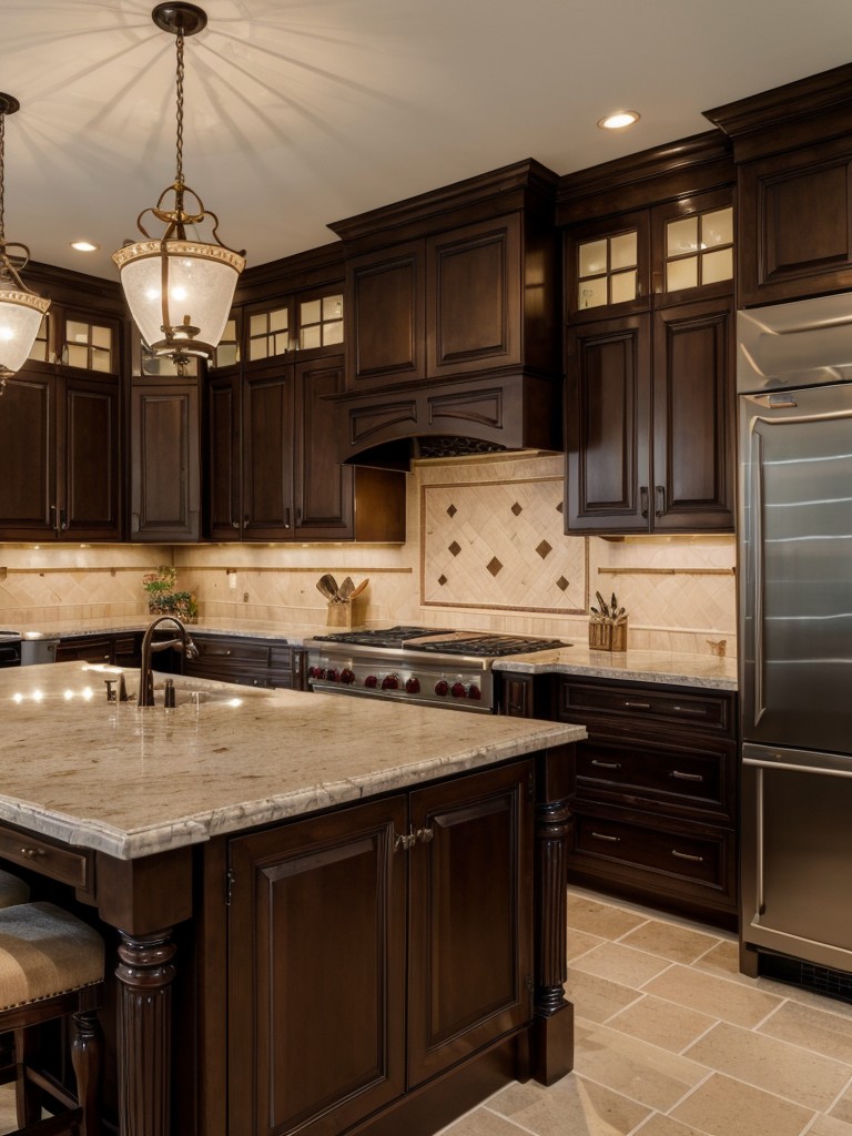 traditional-kitchen-design-classic-elements-such-ornate-cabinetry-intricate-tile-backsplashes-decorative-moldings-opt-rich-color-scheme-elegant-lighti