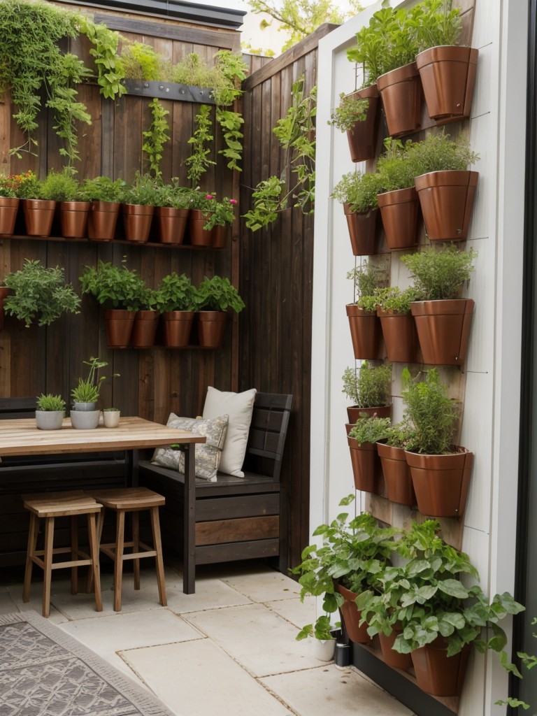 turn-your-small-backyard-into-cozy-oasis-vertical-gardening-using-hanging-planters-wall-mounted-herb-gardens-to-maximize-space