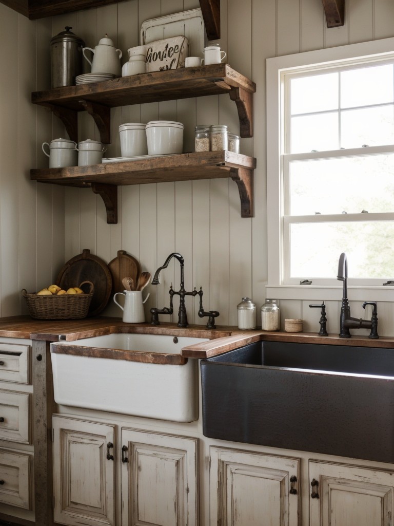 farmhouse-kitchen-ideas-rustic-color-palette-vintage-accessories-farmhouse-sink-to-create-cozy-inviting-atmosphere