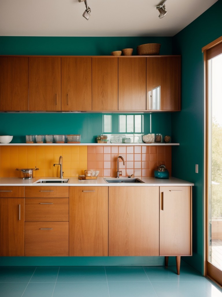 mid-century-modern-kitchen-ideas-retro-inspired-furniture-bold-colors-geometric-patterns-trendy-nostalgic-look