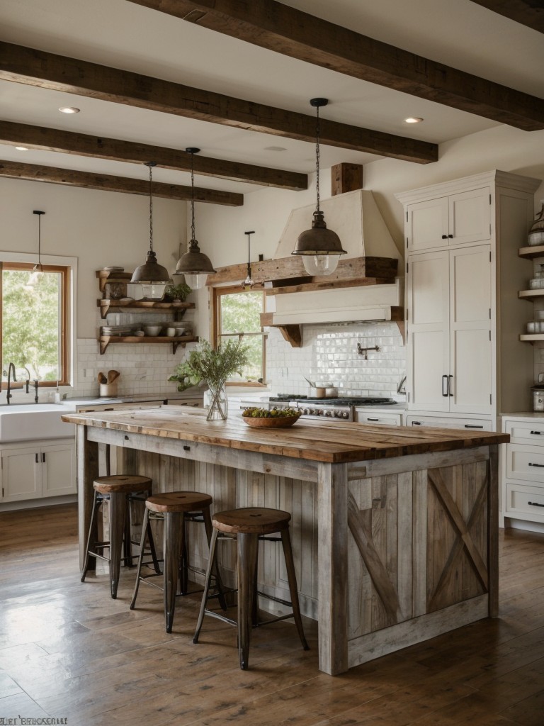 farmhouse-kitchen-inspiration-blending-rustic-elements-like-exposed-beams-distressed-furniture-modern-amenities-neutral-color-palette