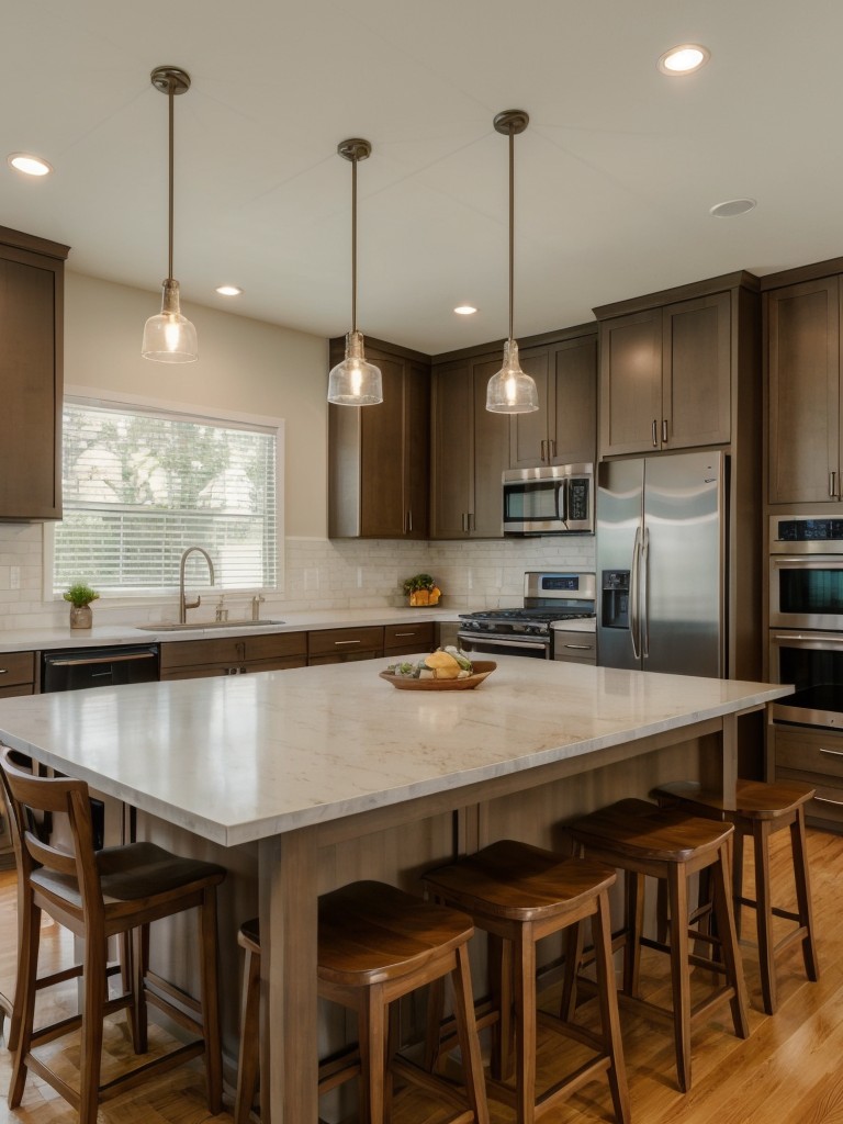 open-concept-kitchen-living-room-ideas-creating-seamless-flow-between-two-spaces-island-breakfast-bar-cohesive-color-scheme-complementary-furniture