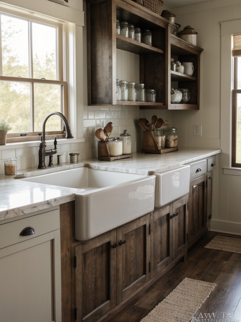 farmhouse-kitchen-ideas-vintage-inspired-decor-rustic-finishes-farmhouse-sinks-charming-country-style-kitchen