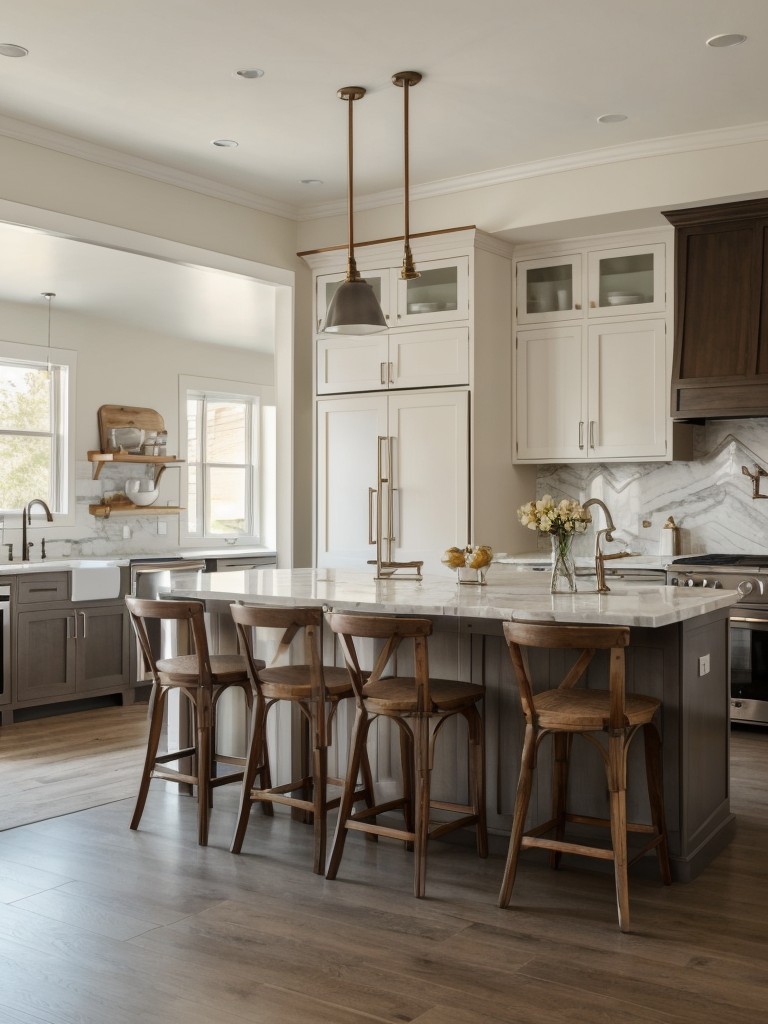 Serene Seaside: Transform Your Kitchen with Coastal Elegance | aulivin.com