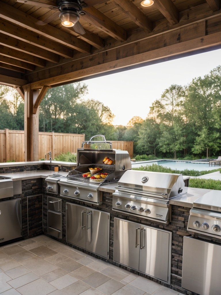 outdoor-kitchen-ideas-al-fresco-dining-entertaining-complete-built-grill-outdoor-sink-ample-counter-space-food-preparation