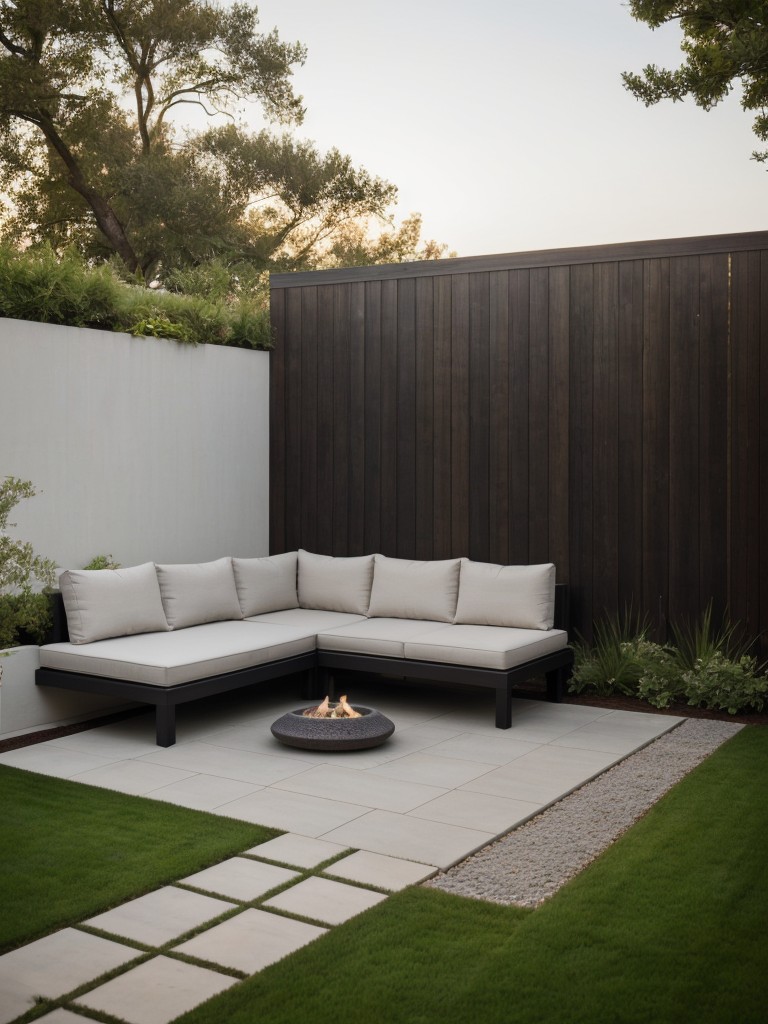 minimalist-backyard-ideas-simple-landscaping-sleek-outdoor-furniture-zen-meditation-corner