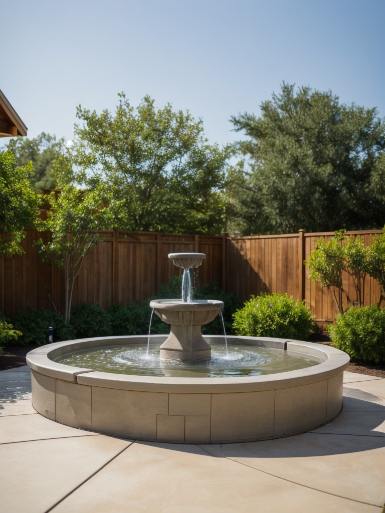 pet-friendly-backyard-ideas-designated-area-pets-to-play-water-fountain-them-to-cool-off-comfy-pet-bed