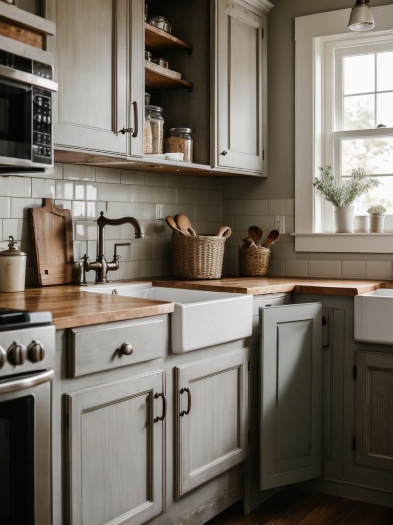 farmhouse-kitchen-ideas-cozy-inviting-atmosphere-apron-front-sink-vintage-style-appliances