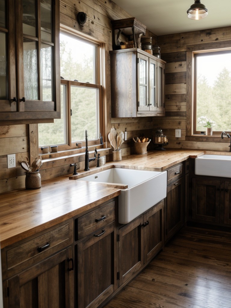 rustic-kitchen-ideas-natural-wood-accents-farmhouse-sink-vintage-inspired-lighting