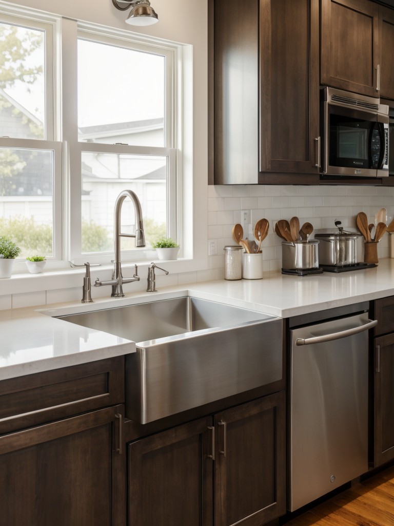 transitional-kitchen-ideas-blend-traditional-contemporary-elements-such-farmhouse-sink-paired-sleek-stainless-steel-appliances-creating-harmonious-bal