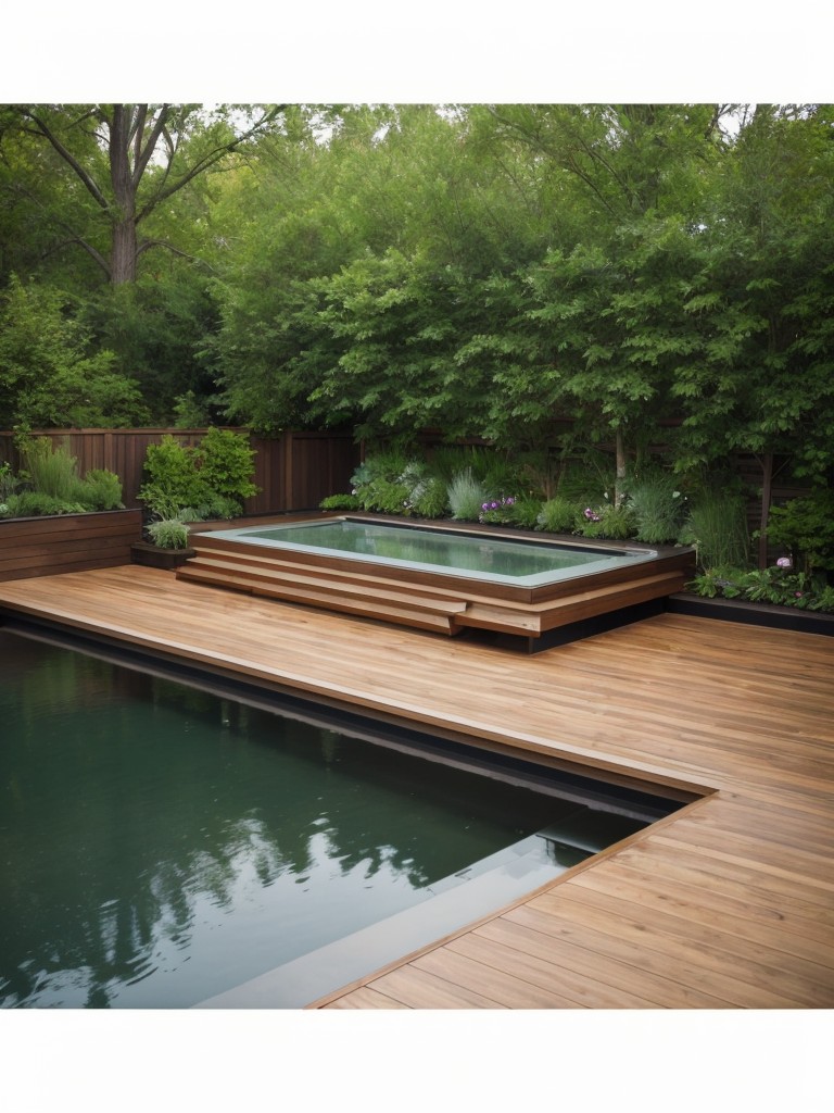 enhance-your-backyard-unique-landscaping-features-such-living-green-wall-floating-deck-reflective-pool