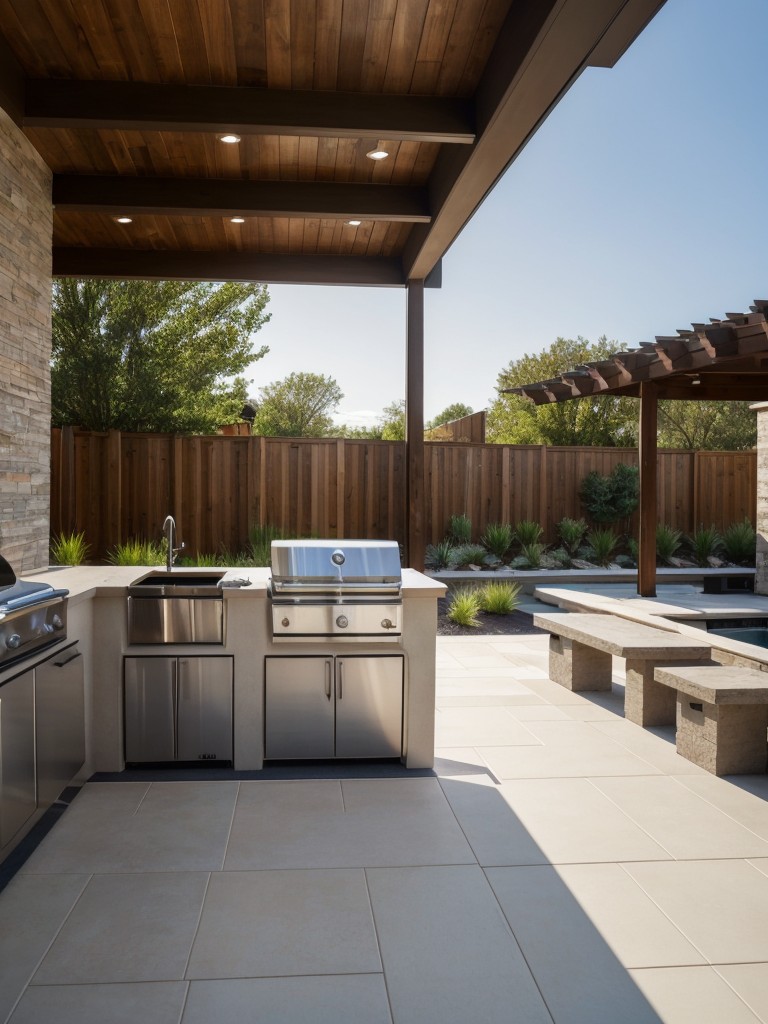 transform-your-backyard-into-modern-retreat-stylish-outdoor-kitchen-inviting-seating-area-soothing-water-feature