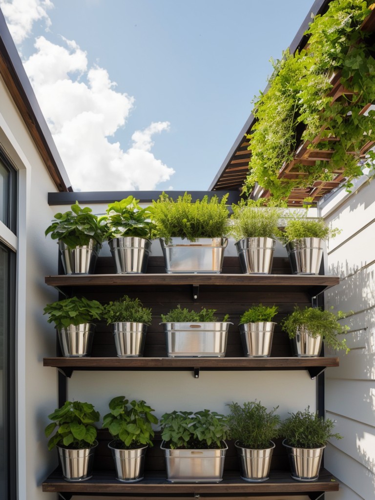 utilize-vertical-space-your-backyard-installing-hanging-planters-vertical-gardens-wall-mounted-shelving-units-added-storage