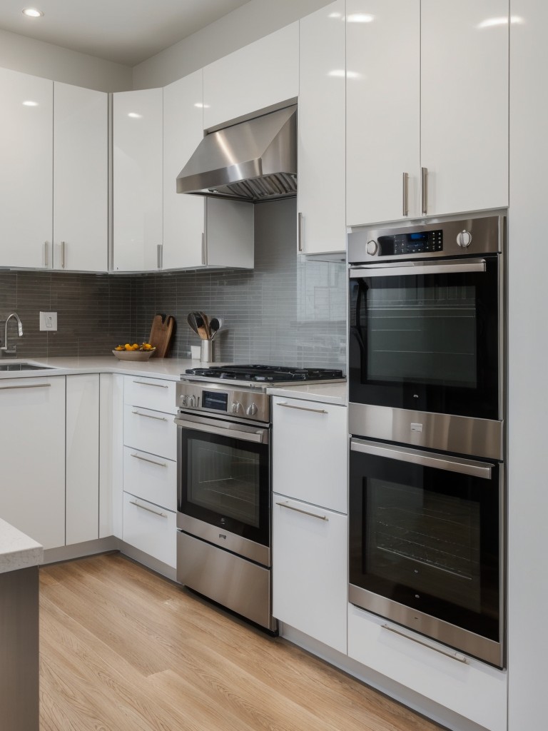 contemporary-kitchen-ideas-sleek-white-cabinets-stainless-steel-appliances-minimalist-design-aesthetic