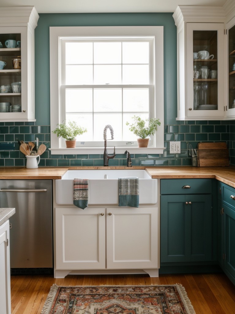 eclectic-kitchen-ideas-combining-various-design-elements-colors-textures-unique-vibrant-space