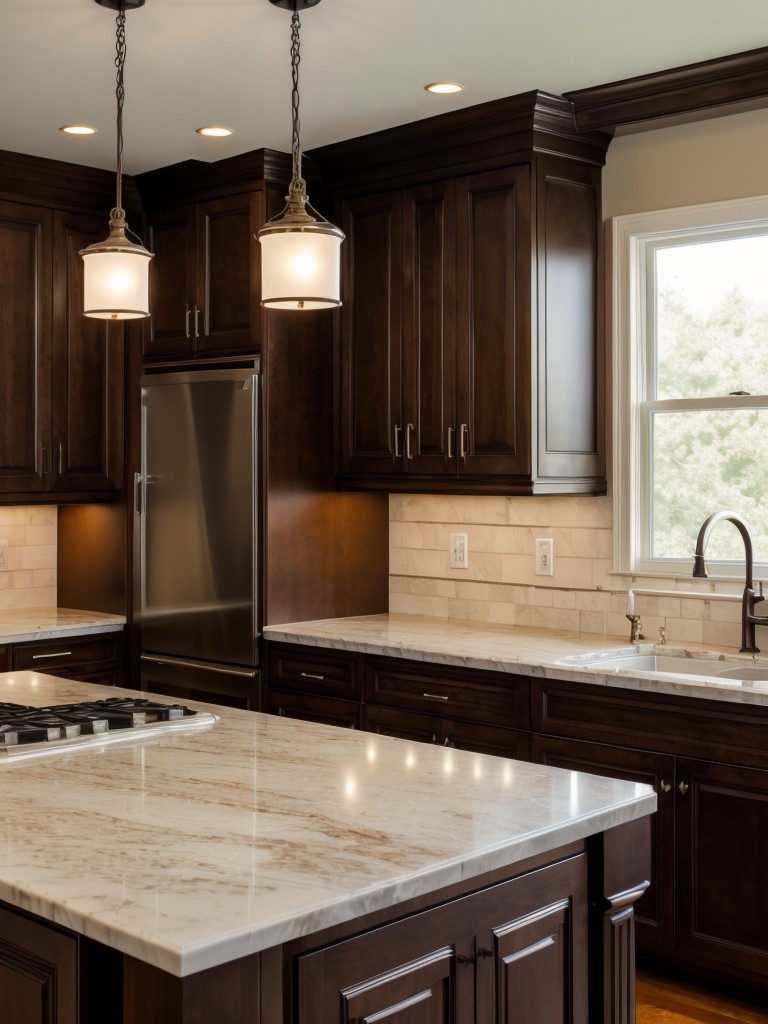 traditional-kitchen-design-ideas-elegant-wood-cabinetry-marble-countertops-classic-fixtures-timeless-sophisticated-look