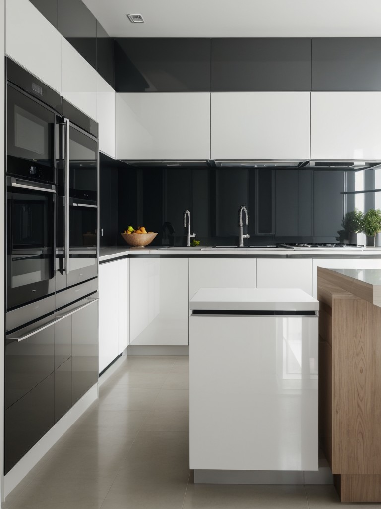contemporary-kitchen-ideas-sleek-high-gloss-finishes-minimalist-design-elements-integrated-appliances-creating-clean-modern-look