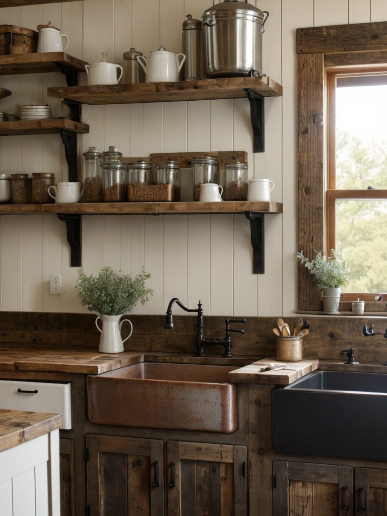 rustic-kitchen-ideas-featuring-reclaimed-wood-farmhouse-sinks-open-shelving-creating-cozy-inviting-atmosphere-touch-country-charm