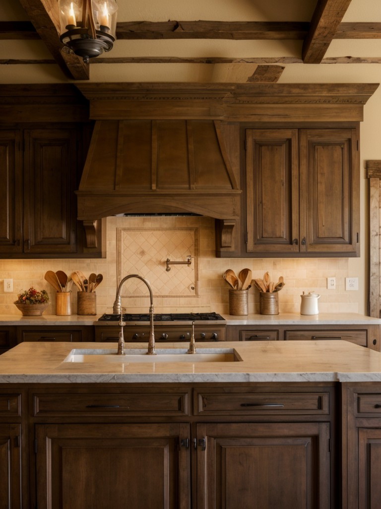 french-country-kitchen-design-ideas-ornate-details-warm-color-scheme-rustic-farmhouse-inspired-decor