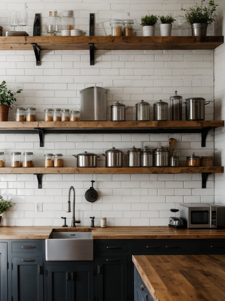 industrial-kitchen-ideas-exposed-brick-walls-metal-accents-open-shelving-giving-your-space-modern-urban-look