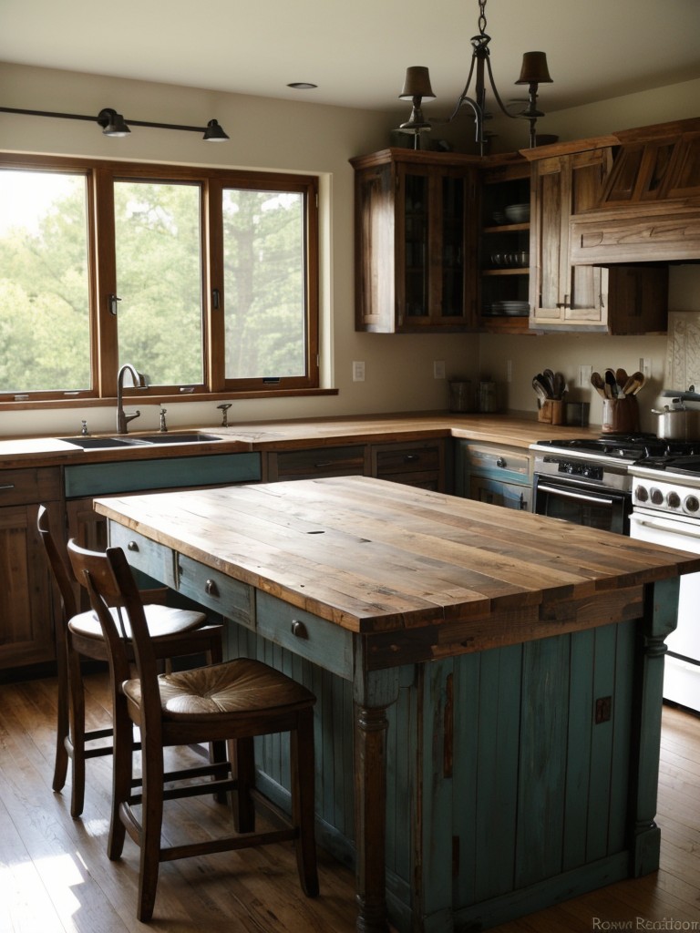 repurposing-old-furniture-salvaged-materials-one-kind-kitchen-island-dining-table
