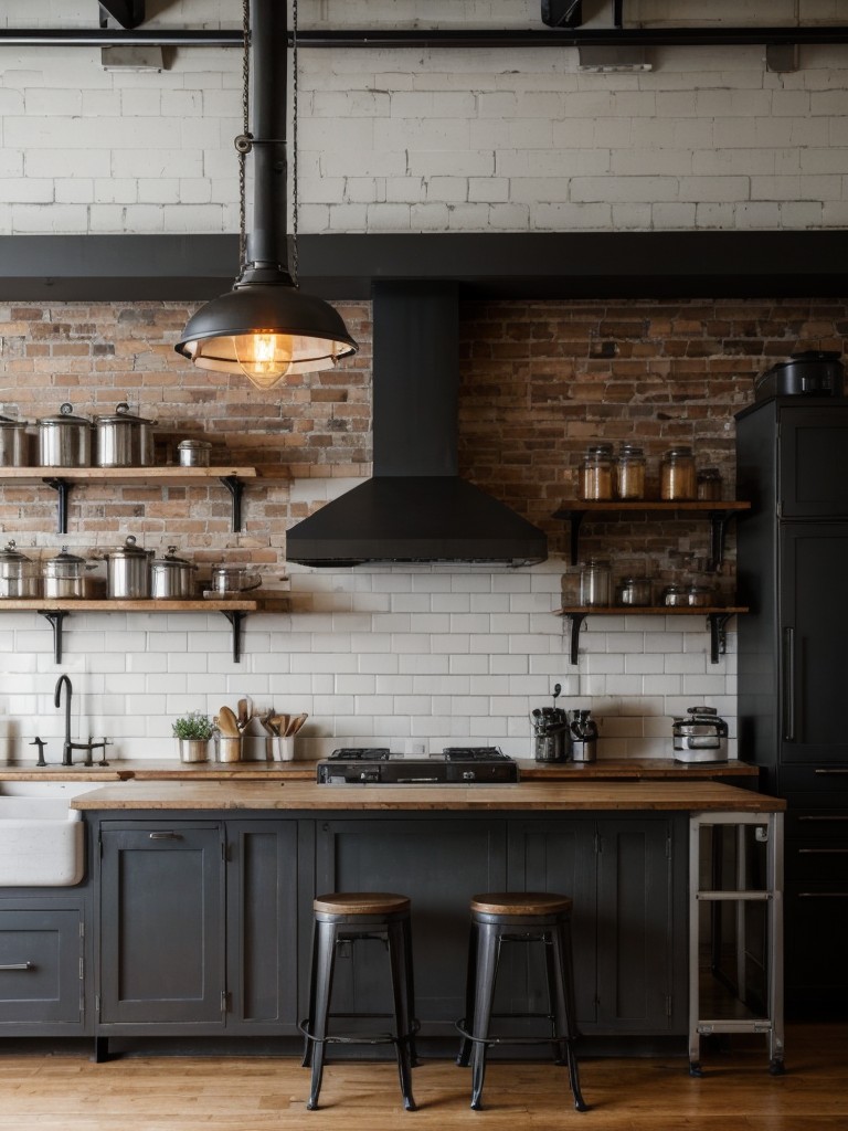 industrial-kitchen-ideas-edgy-urban-aesthetic-showcasing-exposed-brick-walls-metal-accents-industrial-inspired-lighting-fixtures