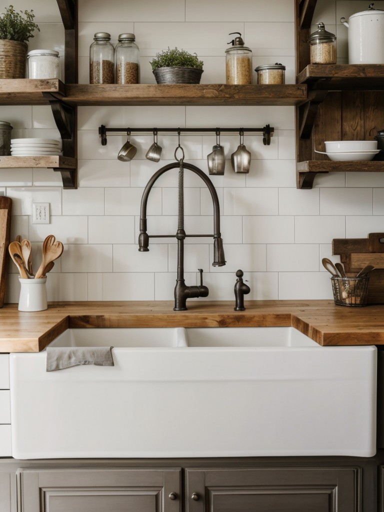 farmhouse-kitchen-ideas-large-farm-sink-open-shelving-mix-antique-modern-elements-creating-charming-inviting-space