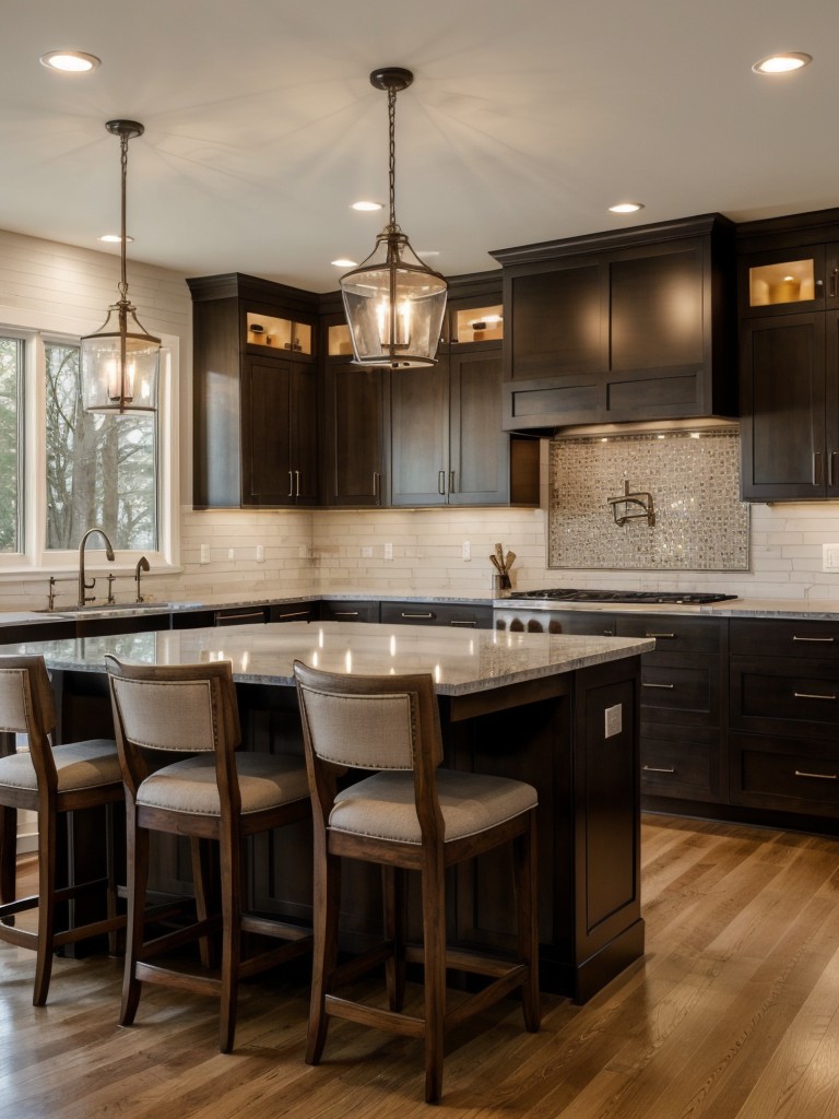 transitional-kitchen-ideas-blending-traditional-modern-elements-through-combination-classic-cabinetry-contemporary-light-fixtures