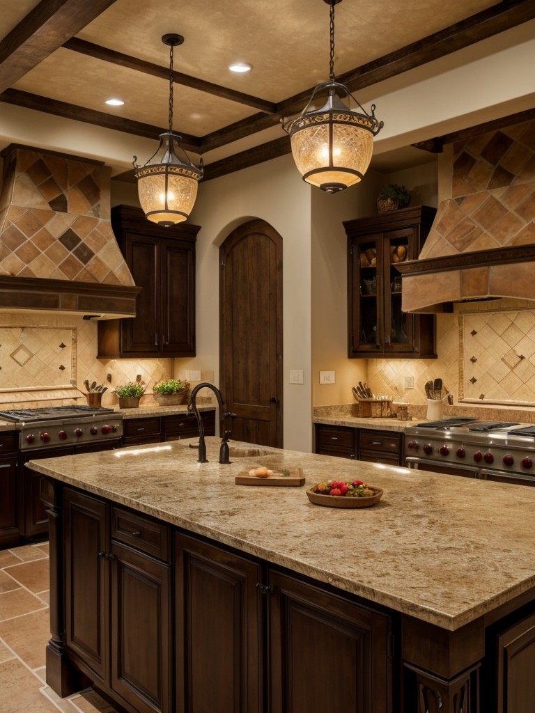 mediterranean-kitchen-ideas-warm-earthy-tones-tuscan-inspired-decor-incorporating-mosaic-tiles-wrought-iron-accents-ornate-lighting-fixtures