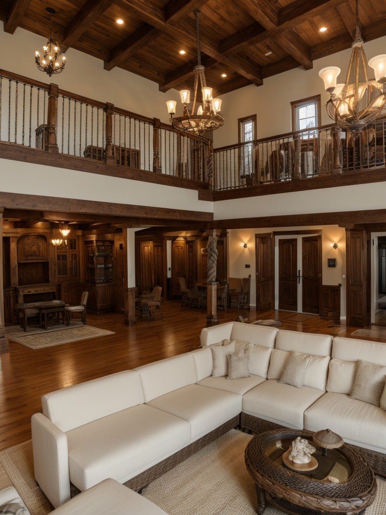 using-seashell-accents-rope-detailing-ship-wheel-chandelier