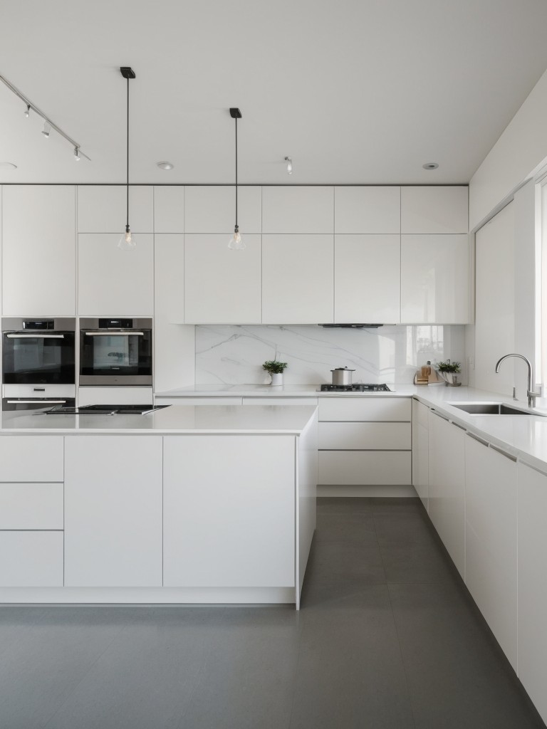 minimalist-kitchen-ideas-clean-lines-monochromatic-color-scheme-to-create-calming-clutter-free-space