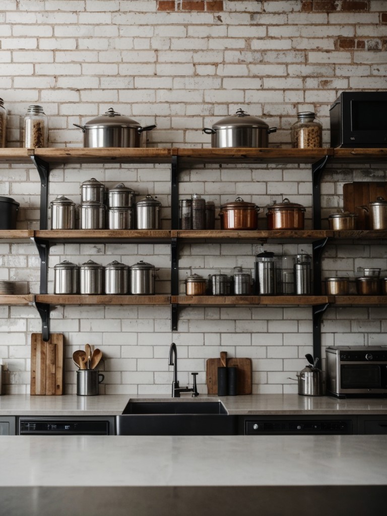 industrial-kitchen-ideas-raw-edgy-elements-such-exposed-brick-walls-metal-accents-open-shelving-creating-trendy-urban-inspired-look