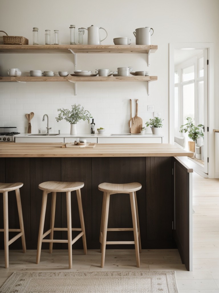 scandinavian-kitchen-ideas-minimalist-airy-design-neutral-color-palette-natural-wood-accents-like-open-shelving-bar-stools