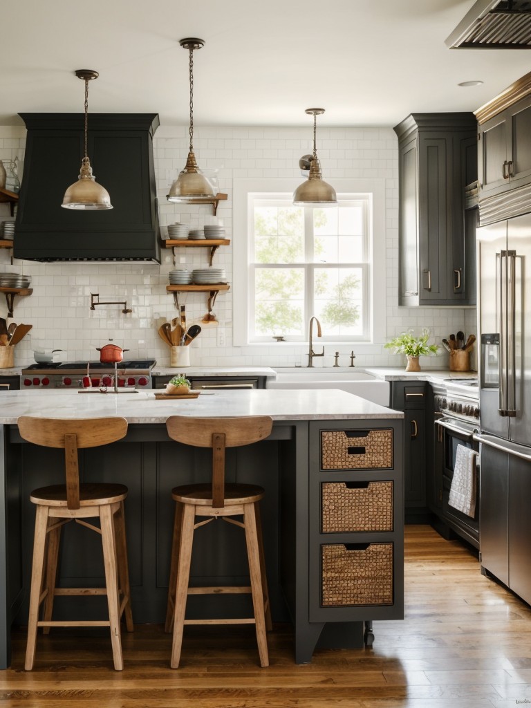 eclectic-kitchen-ideas-mix-different-styles-combining-patterns-textures-colors-to-create-visually-interesting-unique-space