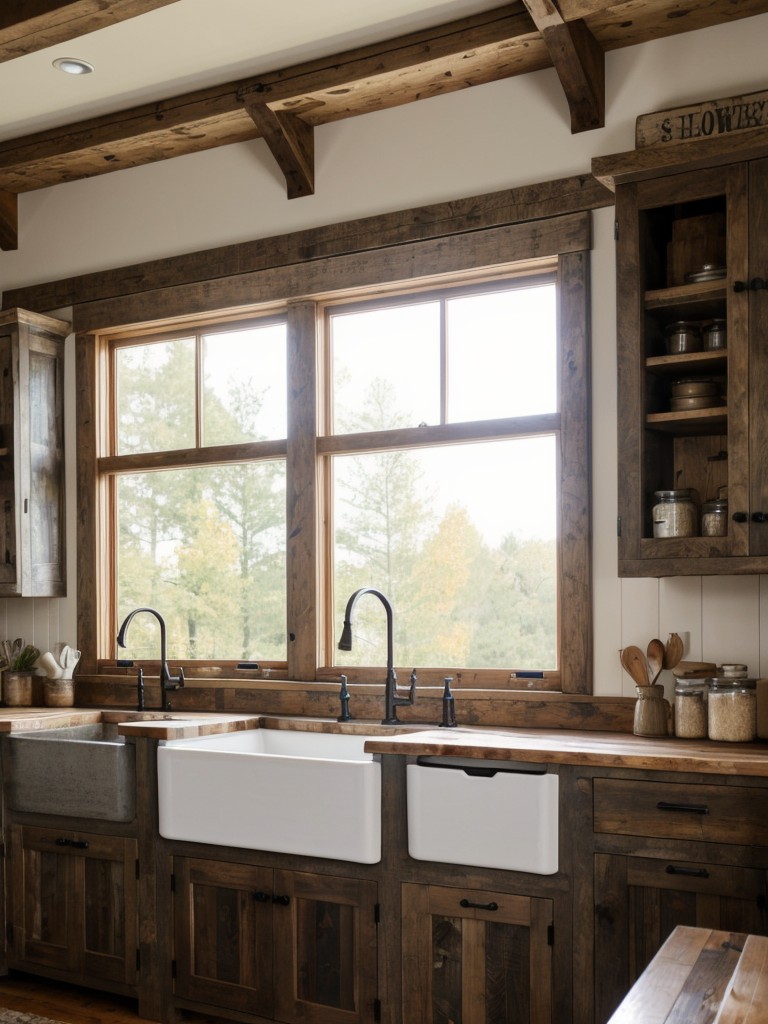 farmhouse-kitchen-ideas-cozy-rustic-look-incorporating-elements-such-exposed-beams-farmhouse-sink-reclaimed-wood-accents