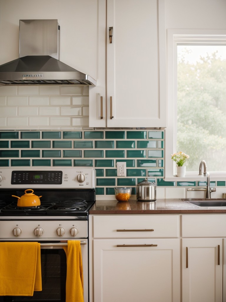 including-vintage-appliances-colorful-tile-backsplash-retro-inspired-dining-set