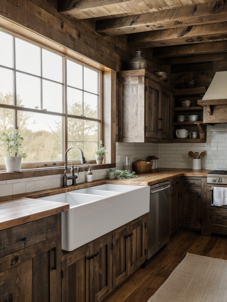 farmhouse-kitchen-concept-large-farmhouse-sink-distressed-wood-cabinets-open-beams-charming-rustic-feel