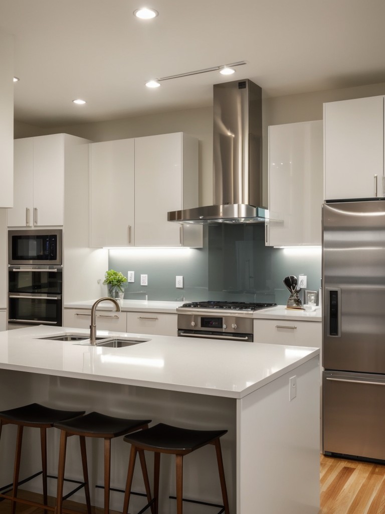 contemporary-kitchen-design-ideas-incorporating-sleek-cutting-edge-appliances-bold-pops-color-unique-lighting-fixtures-fresh-modern-look