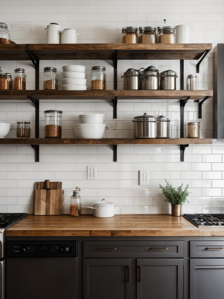 industrial-kitchen-design-ideas-exposed-brick-walls-metal-accents-open-shelves-to-create-trendy-urban-inspired-space
