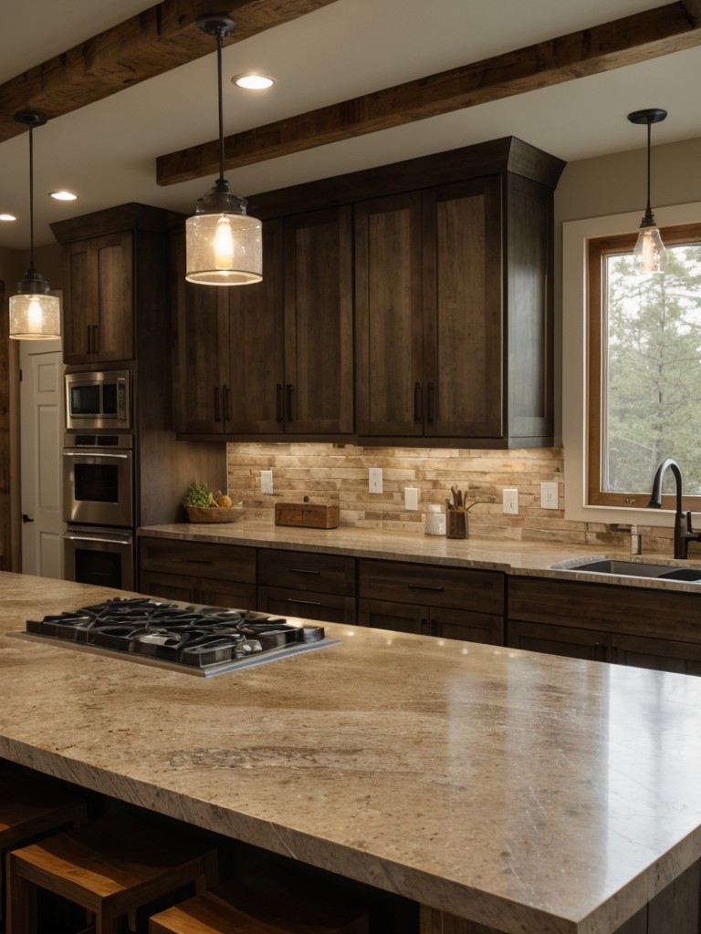 incorporating-natural-elements-like-stone-countertop-wood-accents-rustic-yet-modern-kitchen-design
