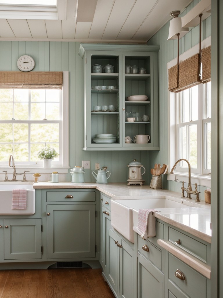 cottage-kitchen-ideas-pastel-colors-vintage-inspired-accessories-charming-cozy-space