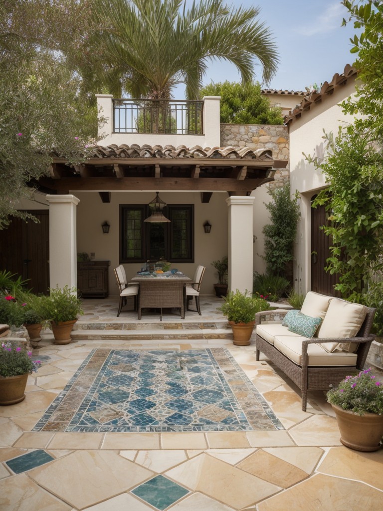 infuse-your-backyard-mediterranean-vibe-adding-stone-patio-colorful-tiles-lush-greenery-relaxing-atmosphere